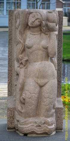 Den Haag - Gevelornamenten van het oude stadhuis