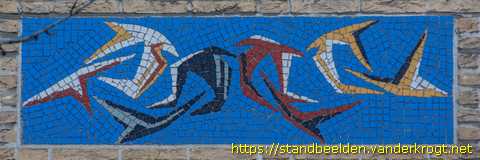 Den Haag - Mozaïeken vismotieven