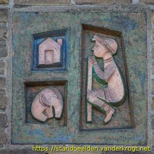 Dordrecht - Nillmij-gevelornamenten