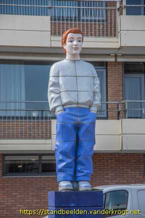 Leiden - Vijf keramische beelden