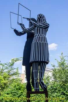 Leiden - De 4 Muzen van de Kunst