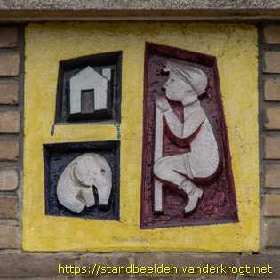 Voorburg - Nillmij-gevelornamenten