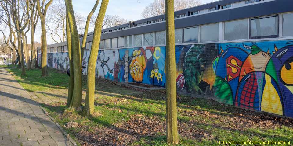 Rotterdam - Klimmende jongens