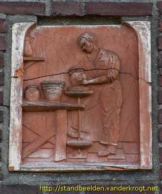 Schoonhoven - Werkzaamheden plateelbakkerij