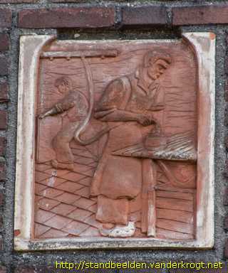 Schoonhoven - Werkzaamheden plateelbakkerij