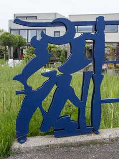 Zoetermeer - Brugleuningen met dierfiguren