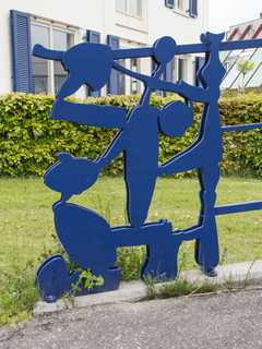 Zoetermeer - Brugleuningen met dierfiguren