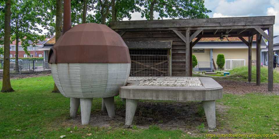 Zoetermeer - Maquettetafel met stookhuis