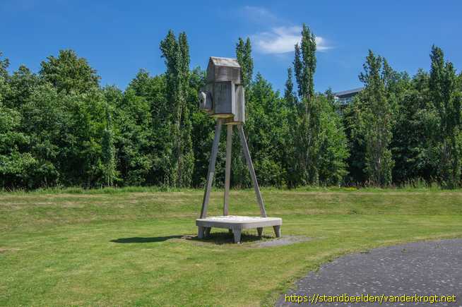 Zoetermeer - Maquettetafel met vogelhuis'