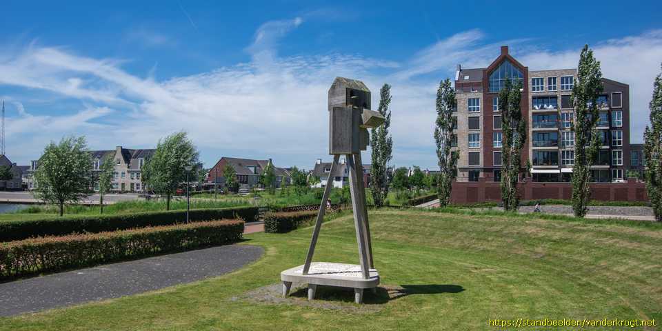 Zoetermeer - Maquettetafel met vogelhuis'