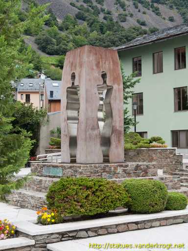 Andorra la Vella /  Homenatge als homes i dones d'Andorra