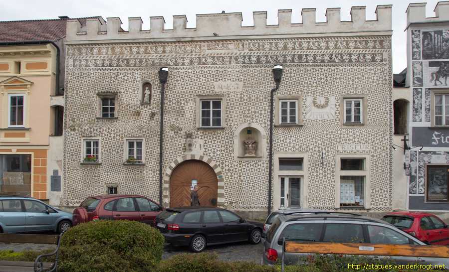 Gmünd /  Gnadenstuhl und Maria (?)