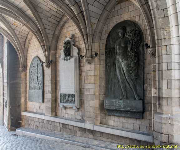 Mons /  Plaque au concours des États-Unies d'Amérique