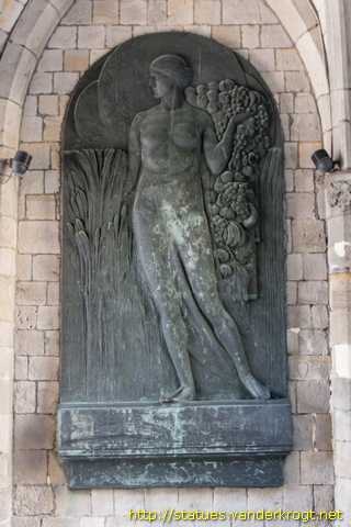 Mons /  Plaque au concours des États-Unies d'Amérique
