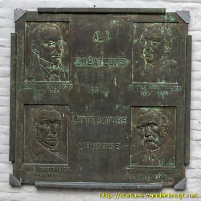 Mons /  Mémorial des auteurs wallons