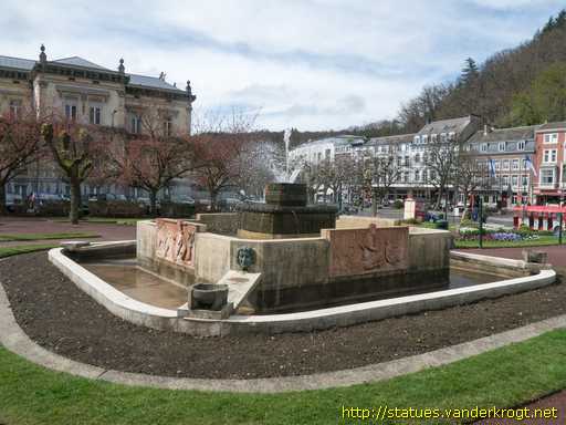 Spa /  La Fontaine des jardins du Casino de Spa