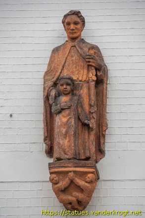 Maaseik /  Sint Jozef met Jezus