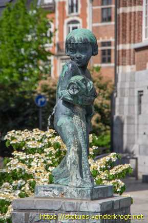 Dendermonde /  Knaap met vis