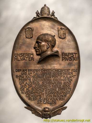 Sankt Gallen /  Papst Pius XII