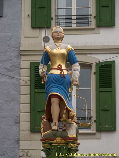 Lausanne /  Fontaine de la Justice