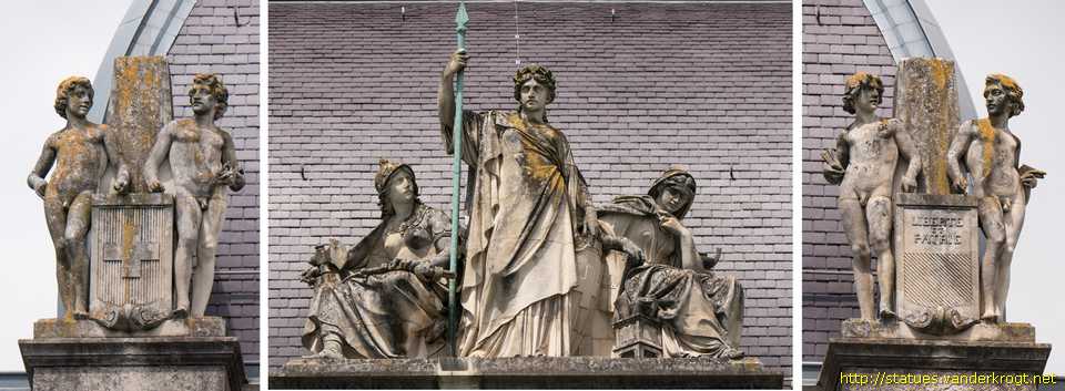 Lausanne /  La Force, l'Helvétie et la Loi