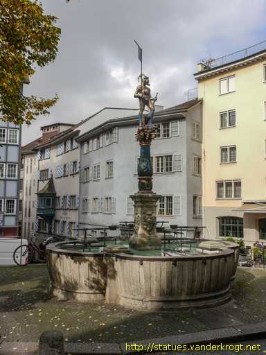 Zürich /  Stüssibrunnen