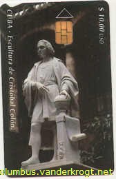 La Habana /  Estatua de Colón en el Museo de la Ciudad