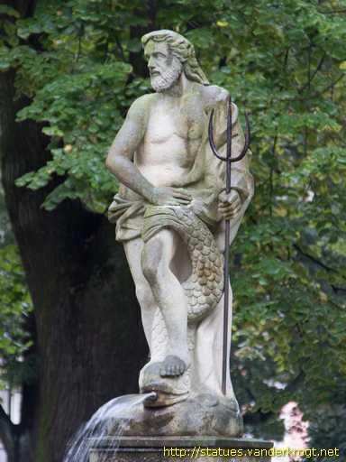 Písek /  Neptun kašna