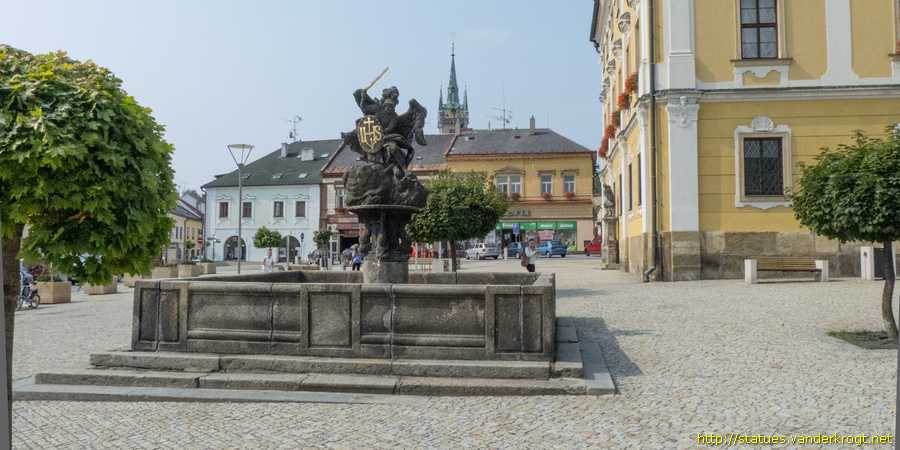 Polička /  Fontána Svatý Michael