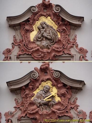 Praha /  Panny Marie a Svatý Jan Nepomucký