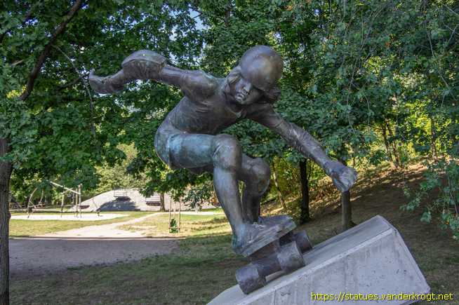 Praha /  Skateboardista