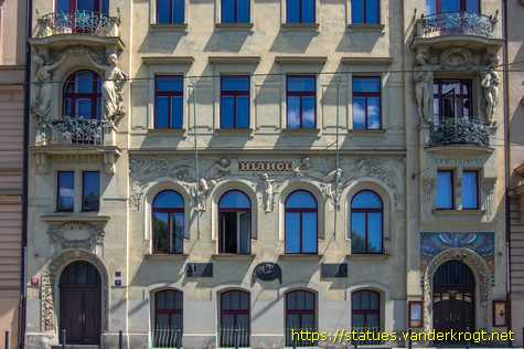 Praha /  Karel Bendl, Bedřich Smetana a Karel Knittl