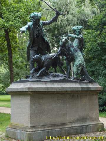 Berlin /  Hasenhetze der Rokokozeit