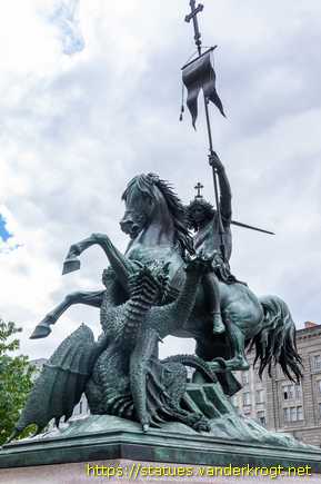 Berlin /  Sankt Georg als Drachentöter