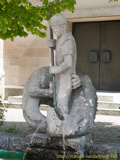 Bühlertann /  Sankt-Georgs-Brunnen