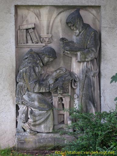Ellwangen (Jagst) /  Zwei Mönche