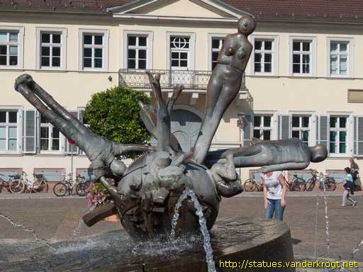 Heidelberg /  Sebastian-Münster-Brunnen