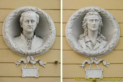 Baden-Baden /  Goethe und Schiller