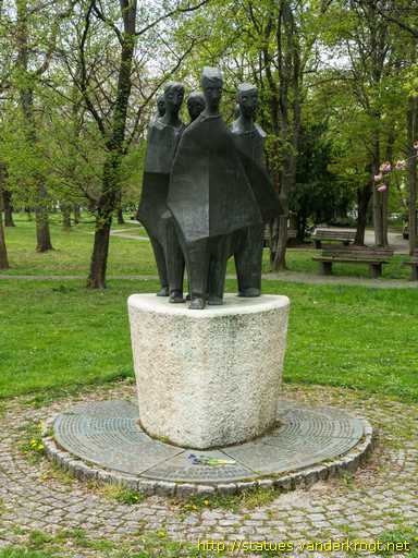 Bad Cannstatt /  Denkmal für die Charta der deutschen Heimatvertriebenen