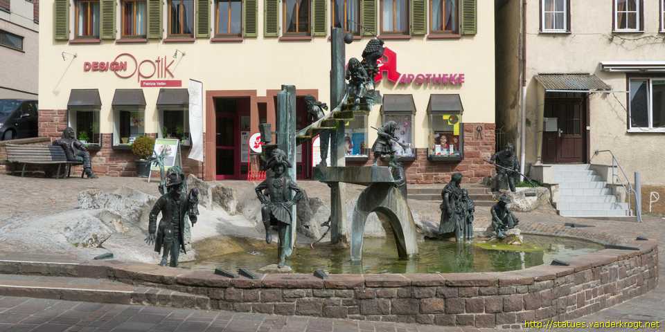 Weil der Stadt /  Narrenbrunnen