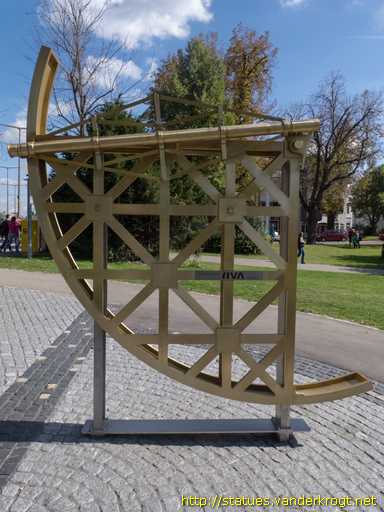 Marbach am Neckar /  Marbacher Quadrant - Tobias-Mayer-Denkmal