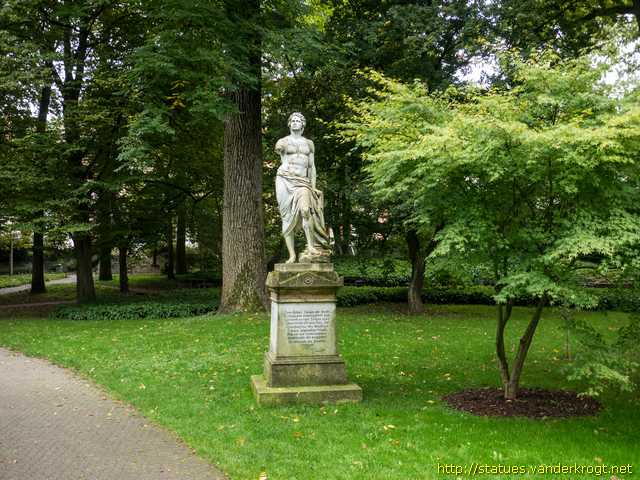 Tübingen /  Hölderlin-Denkmal