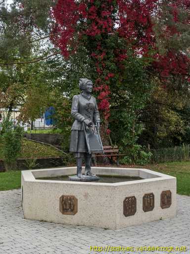 Markelfingen /  Narrenbrunnen der Narrenzunft Seifensieder