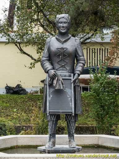 Markelfingen /  Narrenbrunnen der Narrenzunft Seifensieder