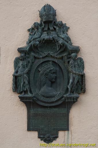 Passau /  Gedenktafel Kaiserin Elisabeth