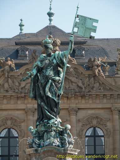 Würzburg /  Frankoniabrunnen