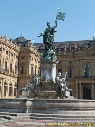 Würzburg /  Frankoniabrunnen