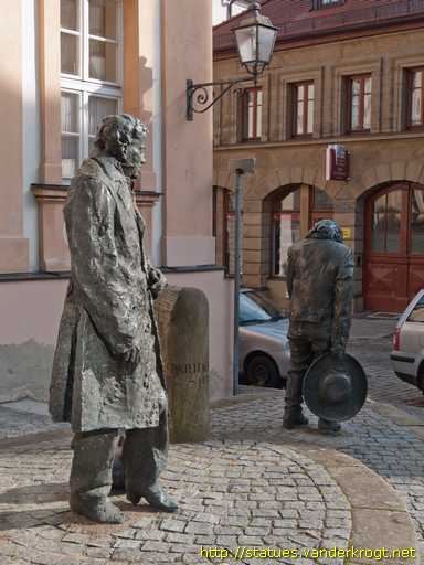 Ansbach /  Kaspar-Hauser-Denkmal