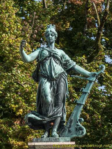 Lindau (Bodensee) /  Lindavia-Brunnen