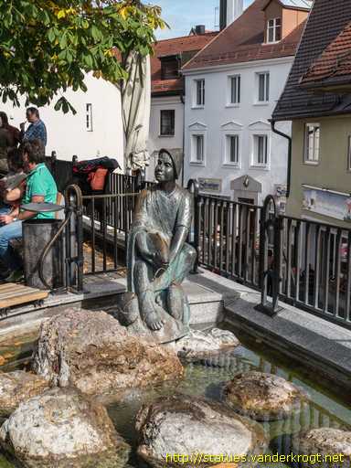 Kempten (Allgäu) /  Fischerbüble-Brunnen